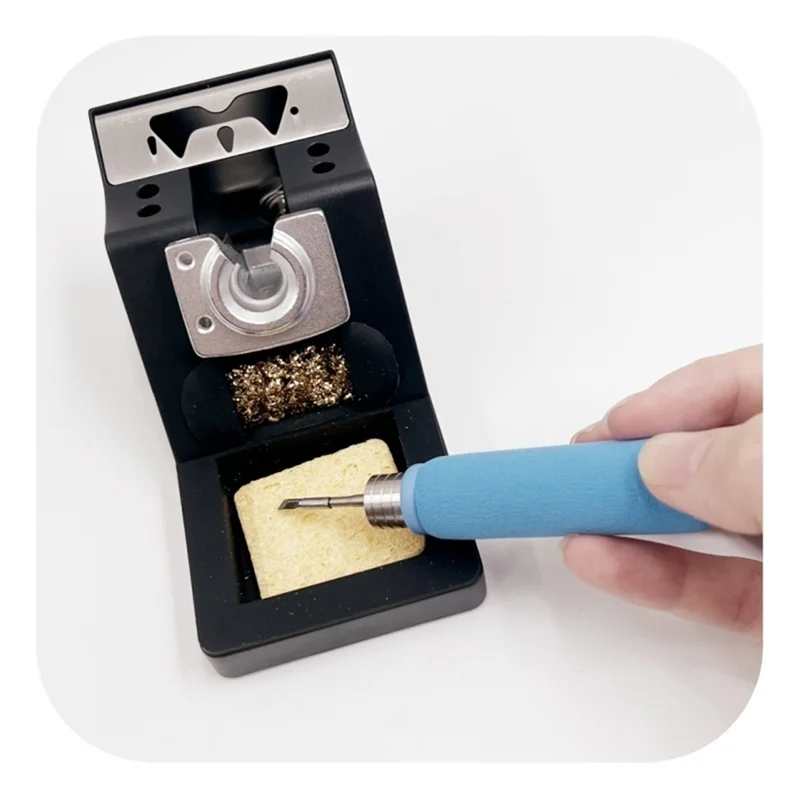 AEE4-Soldering Iron Holder With Sleep Function Universal Multifunctional C210/C245 Handle For Power Station Tools