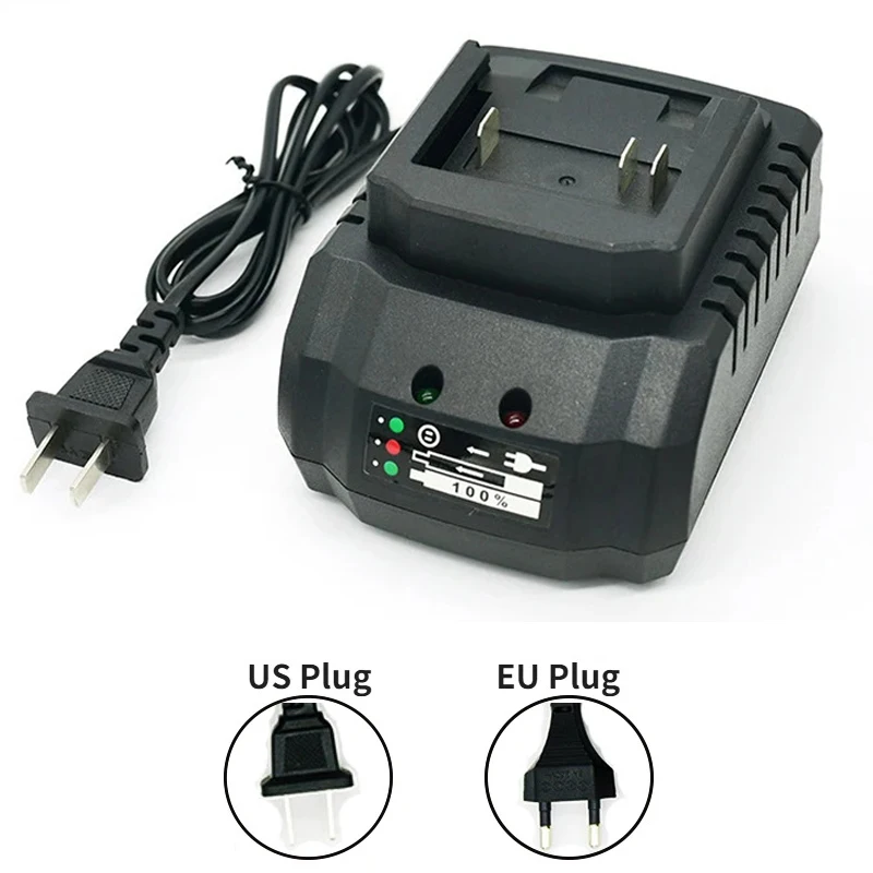 Battery Charger for Makita 18V 21V Li-ion Battery Portable Charger for Makita BL1430 BL1830 Battery Replacement EU/US Plug