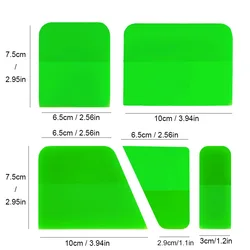 TOFAR 5 in 1 Car PPF Squeegee Kit Anti-Scratch TPU Rubber Squeegee for Vinyl Wrap Squeegee Water Blade Scraper Window Tinting