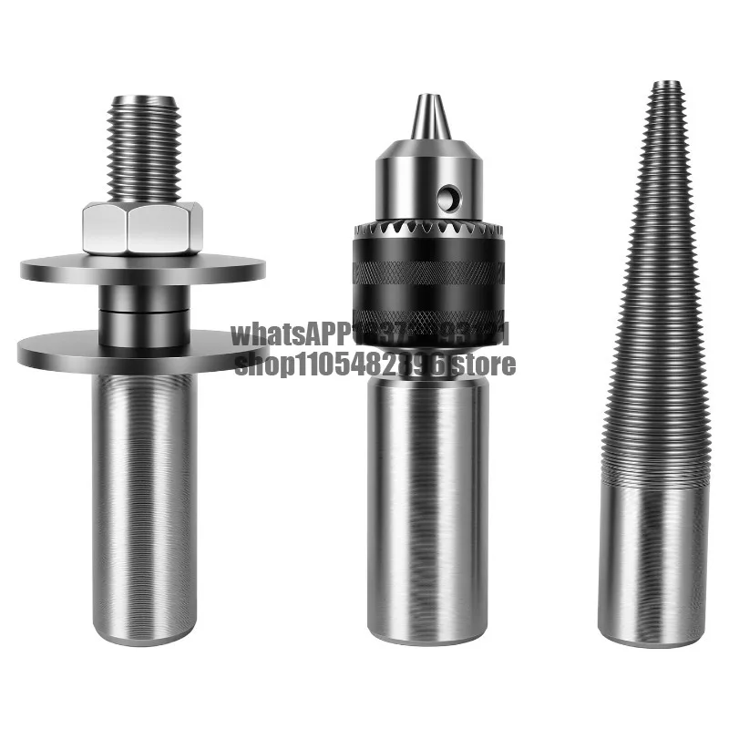 Desktop polishing machine connecting rod accessories chuck fangs splint thread shaft connecting shaft tip shaft clip drill chuck