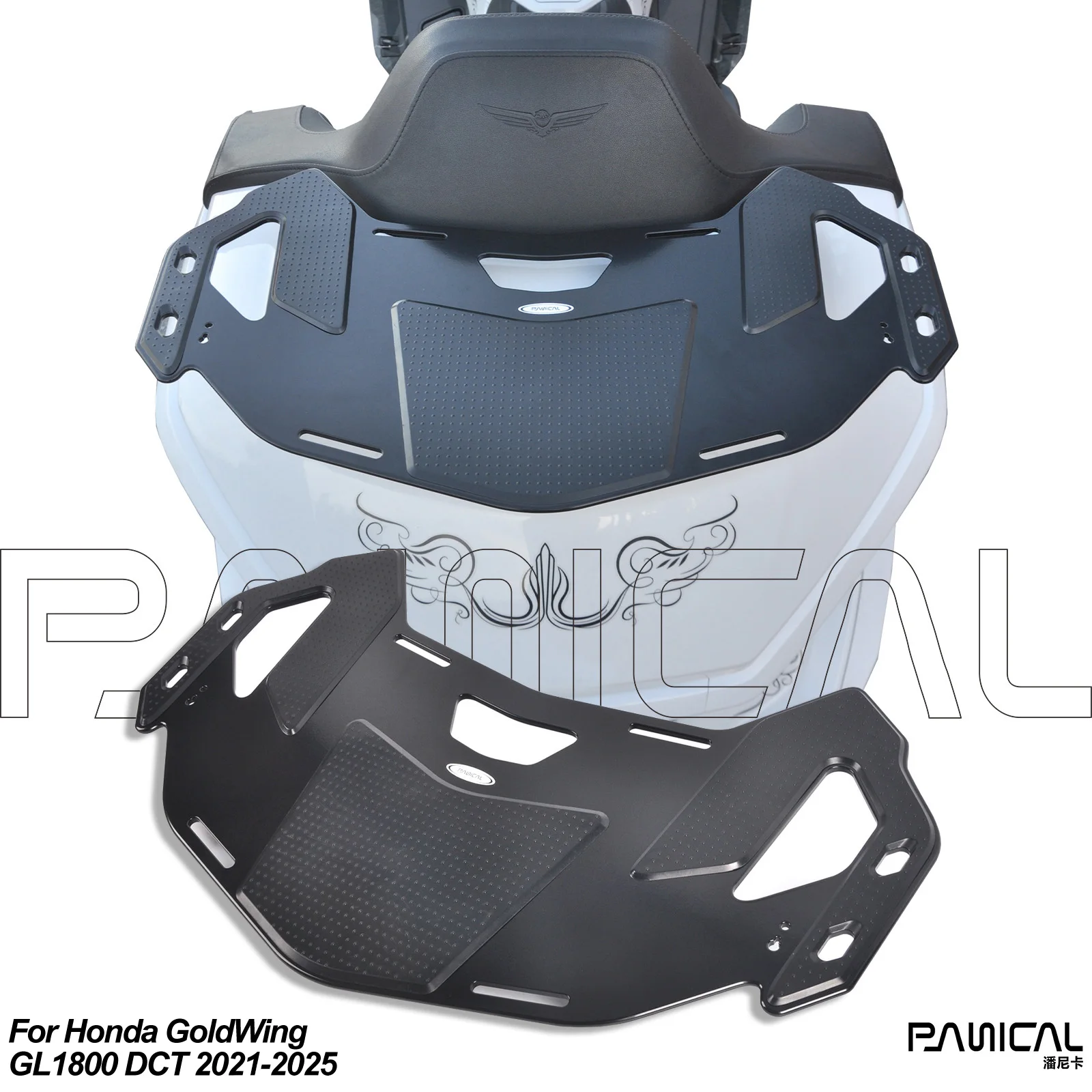 

PANICAL for Honda GoldWing GL1800 DCT 2021-2025 Motorcycle Rear Seat Luggage Rack Trunk Luggage Rack Rear Seat Rack