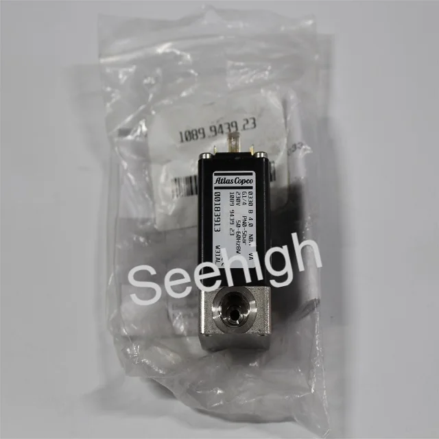 Atlas Copco 1089943923 Industrial Solenoid Valve Screw Air Compressor Spare Parts