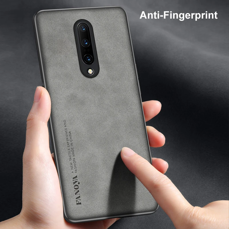 Luxury Leather Case For OnePlus 7 7T 8 Pro ACE Cover Matte Silicone Phone Case For OnePlus 13 5T 6 6T One Plus 9 10 11 12  Coque
