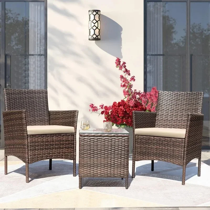Brown Beige Inches High Quality Rattan for Home Sturdy Construction