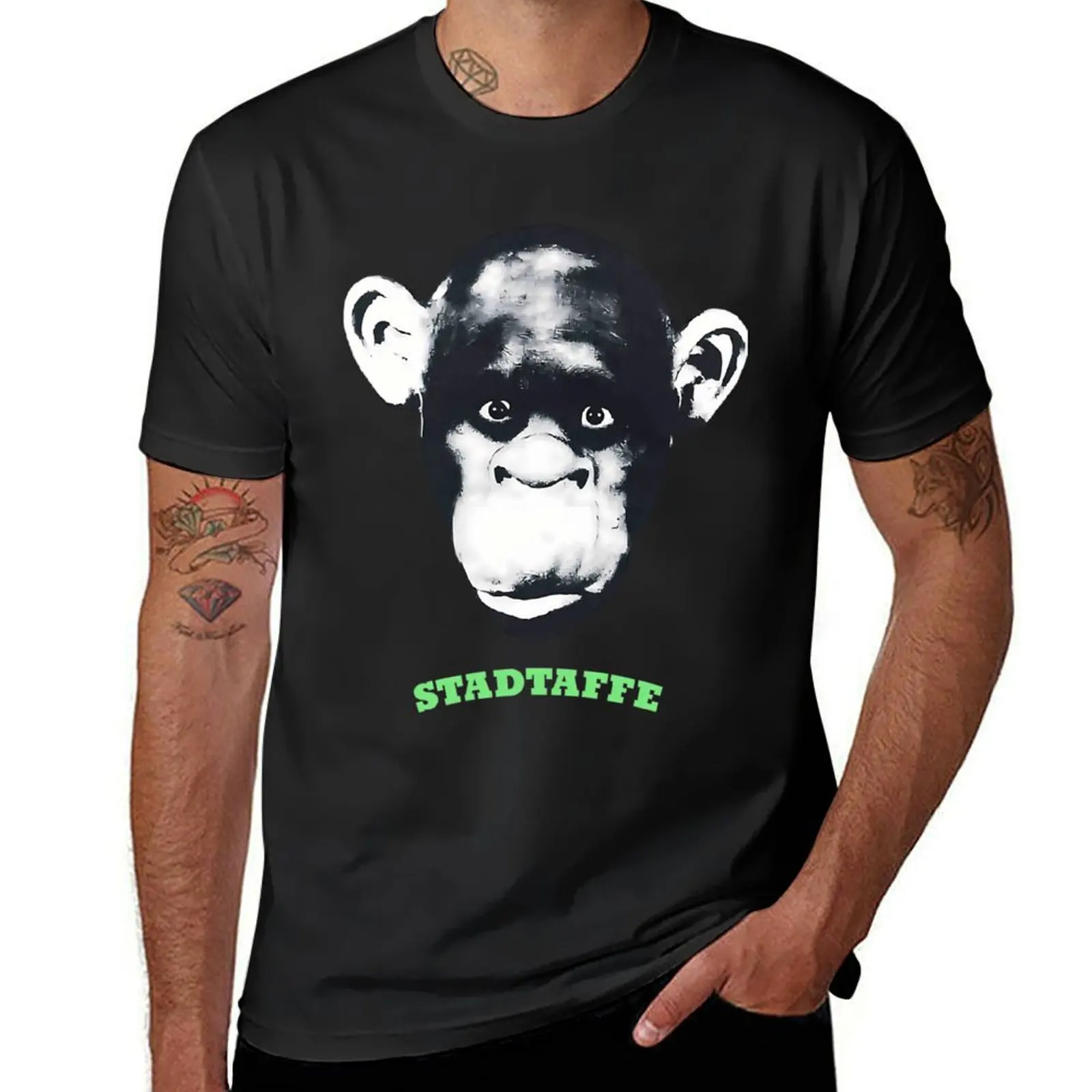 Peter Fox Stadtaffe T-Shirt sports fans quick drying boys whites customs t shirts for men