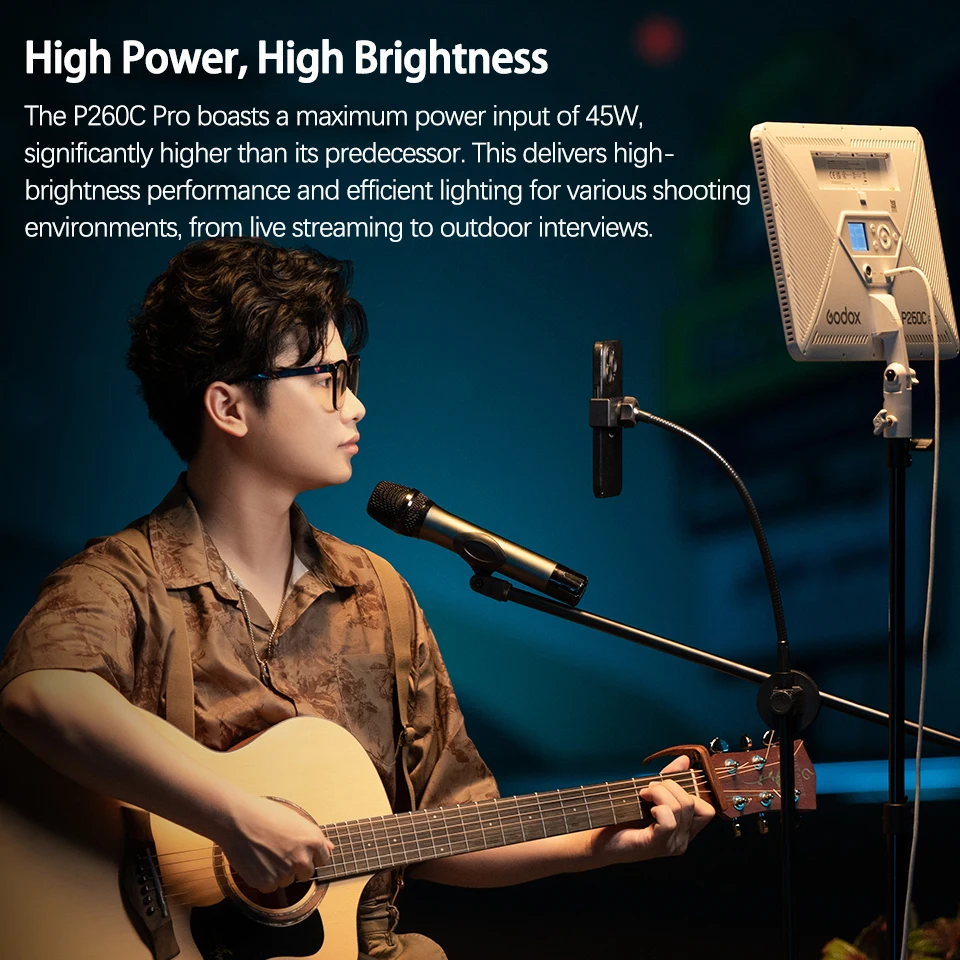 Godox P260C PRO LED Light Pane - Video Led Light Panel 评论和价格