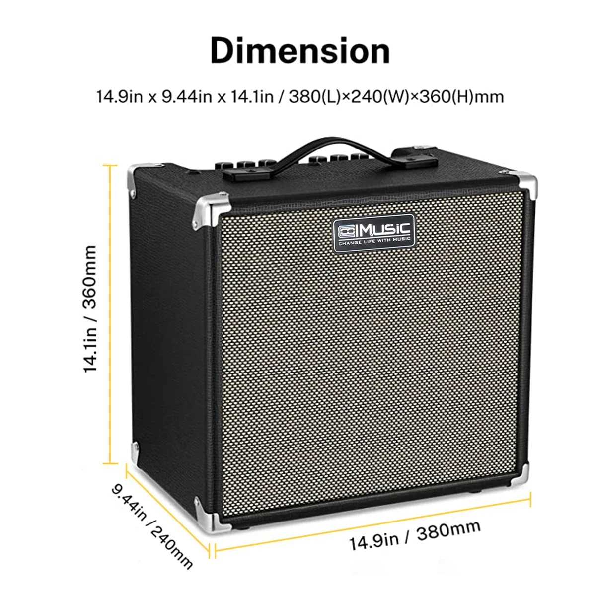 

Бестселлер: Аксессуары для гитары, 30-ваттный усилитель для электробаса, 4-струнный, с каналами Clean и Overdrive.