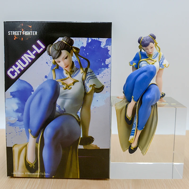 Figura de juego de Anime Street Fighter Chun Li de 14cm, figura de acción de Ryu/Ken Masters, figura de Zangief/Guile, muñeca coleccionable en miniatura, Juguetes