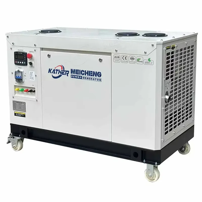 1/3 Phase 5/8/10/15/20/25kva Multi Fuel Propane Biogas Generators Set Air Cooled Standby Power Generadores De