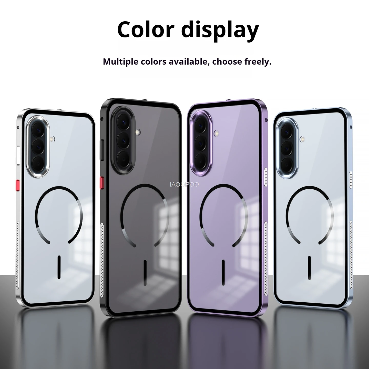 Für Samsung Galaxy A57 A37 S23 S24 S24+ S25 S25+ S26 S26+ Ultra Handyhülle Metallrahmen für MagSafe Schnalle Aluminiumlegierung Hülle – Detail 2