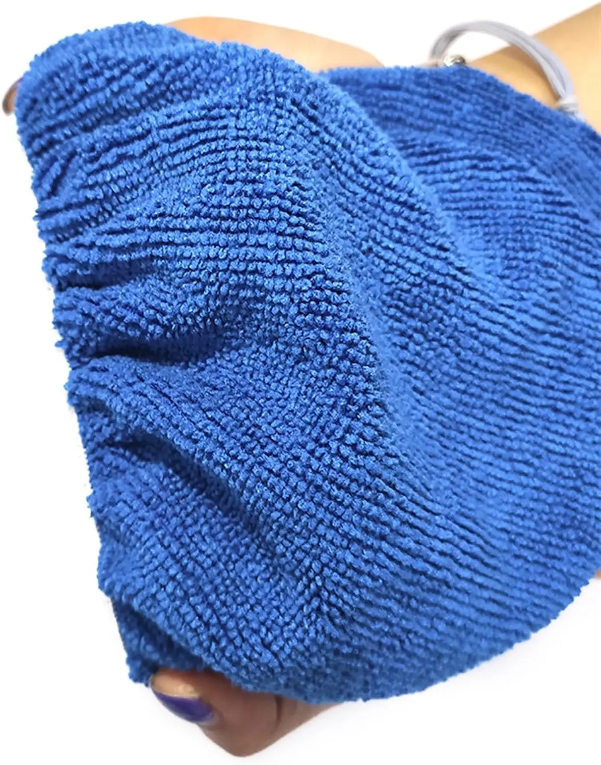 10 ピース/セット車のバッファパッドボンネットマイクロファイバーボンネット研磨ボンネットバフパッドカバー