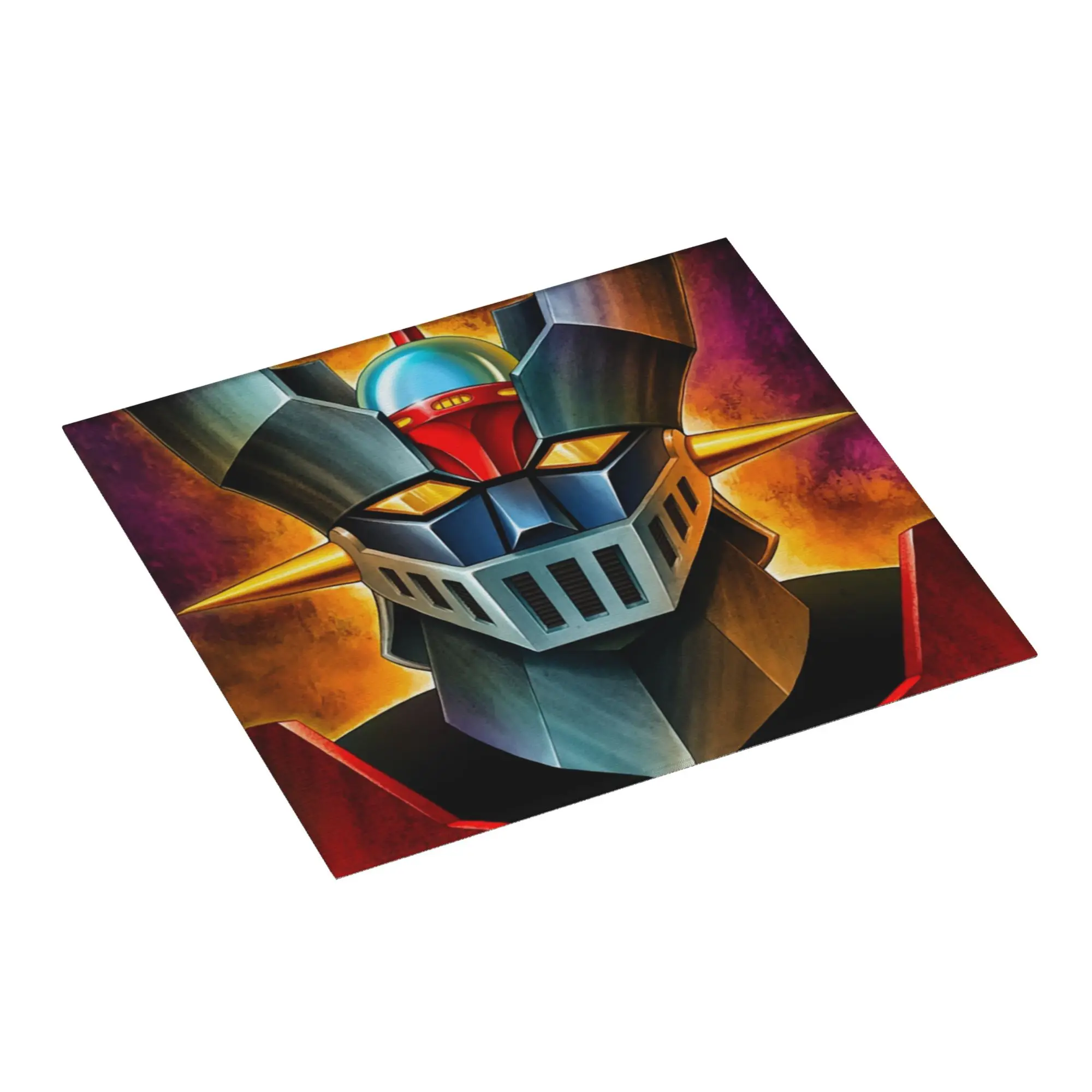UFO Robot Mazinger Z Non Slip Kitchen Counter Protector Mat Barware Tableware Reusable Anime Manga Drying Mat For Kitchen