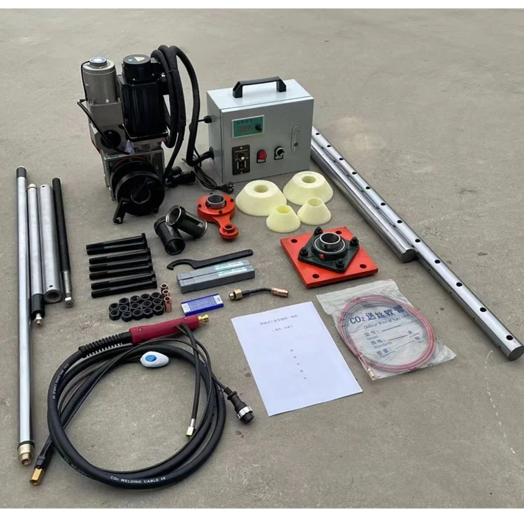 Portable Line Boring and Welding Machine  Intelligent boring welding machine Automatic boring machine