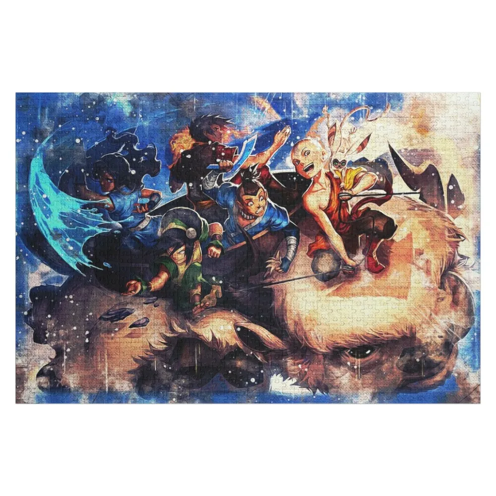 

Avatar the Last Airbender 21 Jigsaw Puzzle Christmas Toys Custom Wooden Name Personalized Photo Gift Puzzle