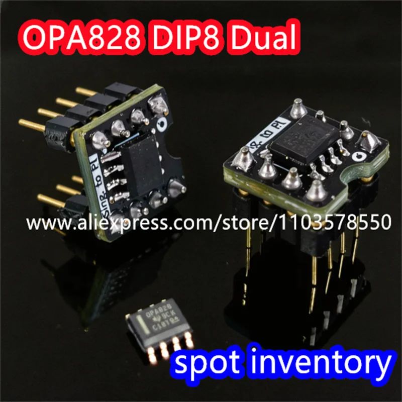 OPA828 DIP8 Dual Operational Amplifier Dual OP AMP Upgrade NE5532 MUSES8920 OPA2604 LME49720 OP275 AD827