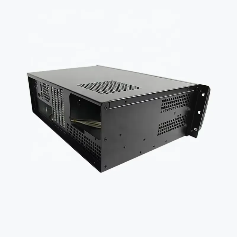 Novatech Global 19 Inch 3U ATX Rack Mount Server Chassis 300mm Depth Industrial Case with 5.25 Inch Optical Drive Bay for - view 4