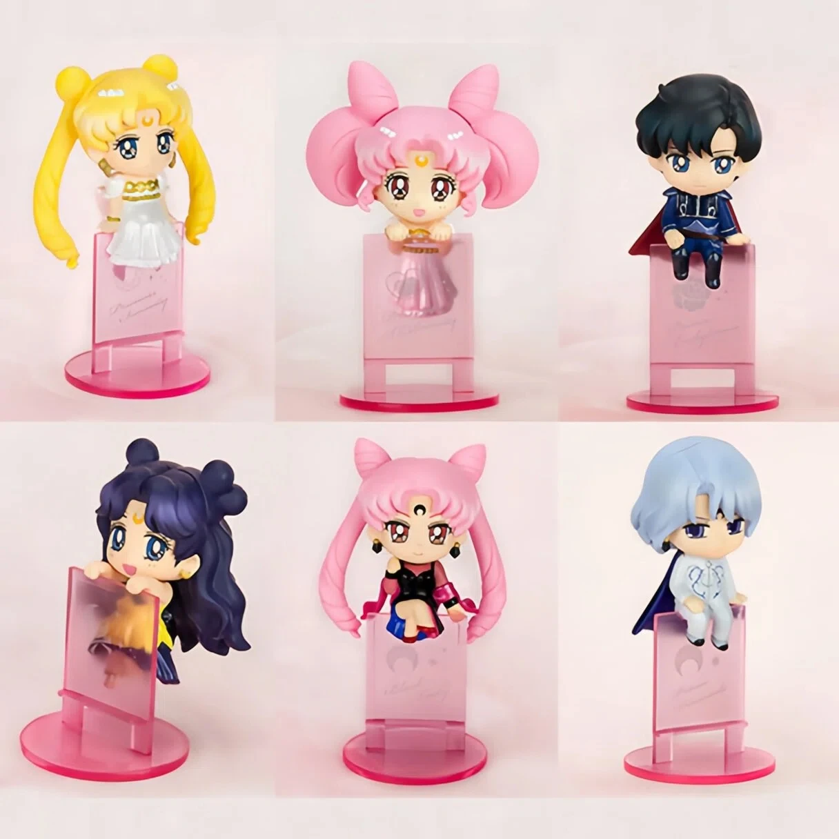 

New Product In Stock Anime Q-Version Beautiful Girl Blind Box Toy Cute Action Figure Desktop Ornament Fans Holiday Surprise Gift