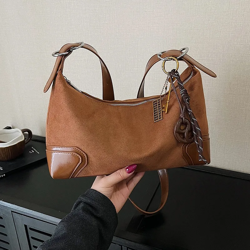 

2025 A/W Vintage Women‘s Tote Bag, Genuine Leather Large Capacity Multi-way Crossbody Purse, Retro Chic Work Bag for Office