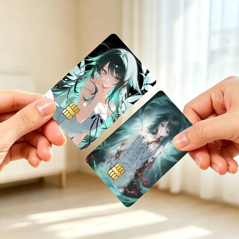 S-Saya No Uta The Song of Saya Credit Card HD Stickers Small Chip Waterproof Sticker Game Card Decal Gift