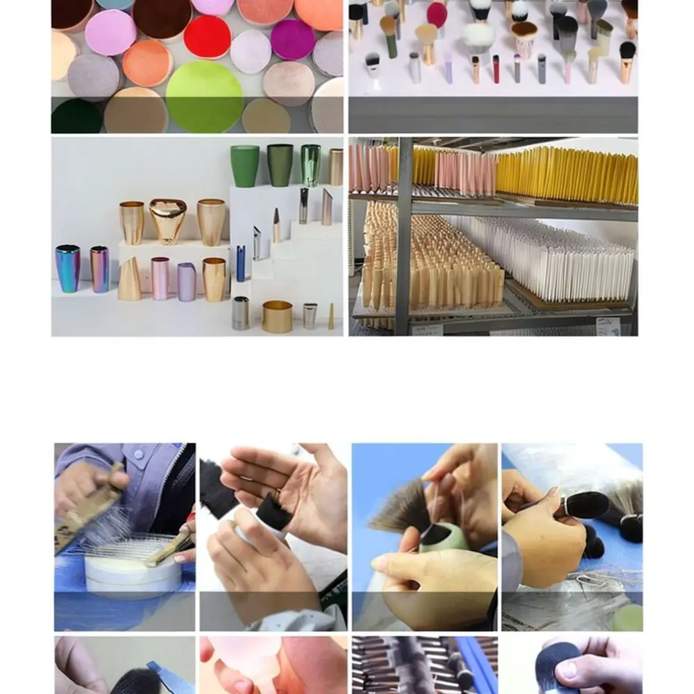 Complete Makeup Brush Collection Soft Synthetic Hair Wooden Handle Beauty Tools For Eyeshadow Blush Powder Face Makeup