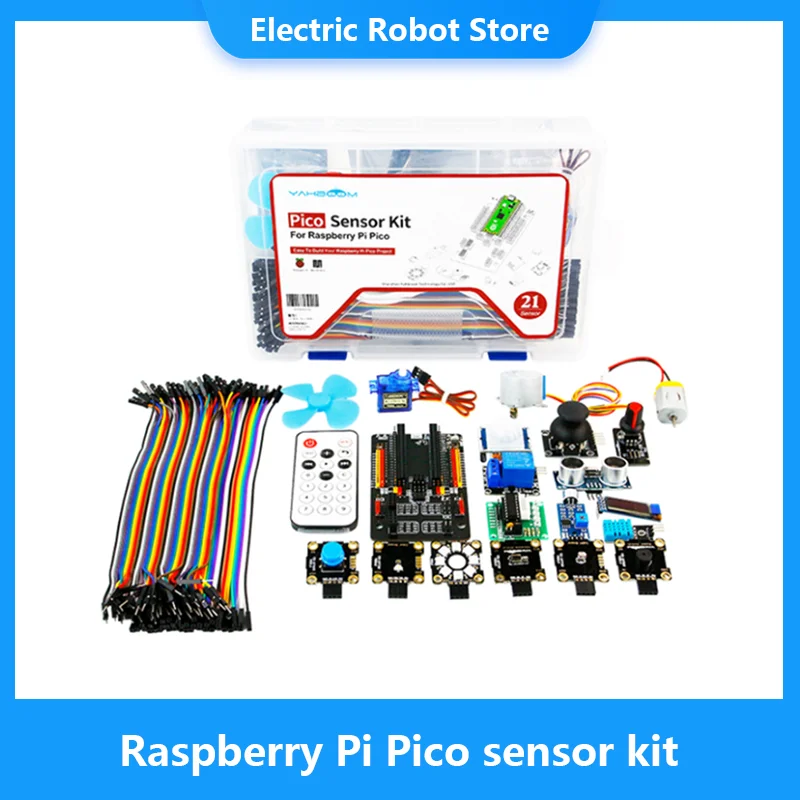 

Yahboom educational sensor kit for Micropython programming design for Raspberry Pi Pico