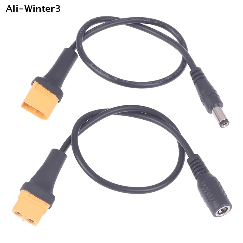 

【WY】For RC Battery Charger Innovative And Practical XT60 Female Plug to DC 5.5*2.1mm Connector Adapter Cable Silicone Wire