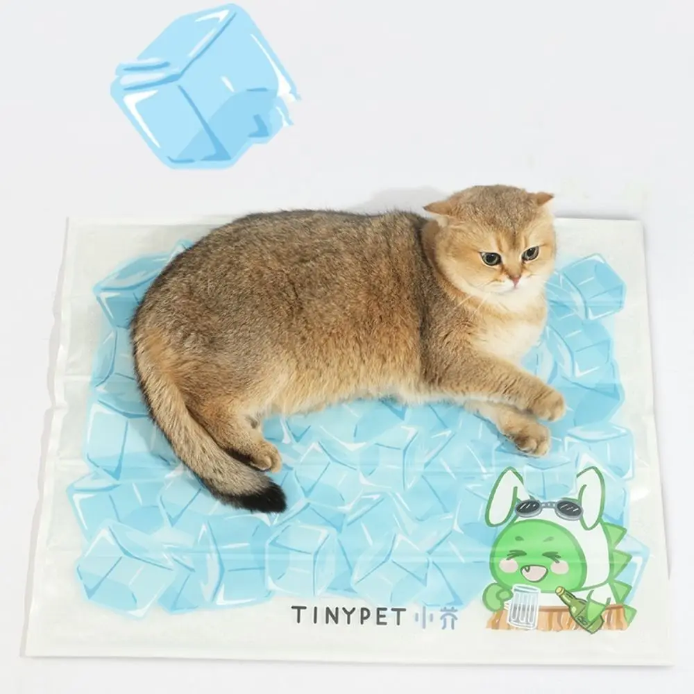 

PVC Cool Feeling Pet Cooling Pad Ice Gel Durable Cat Ice Cushion Comfortable Soft Summer Pet Mat Dog Sleeping