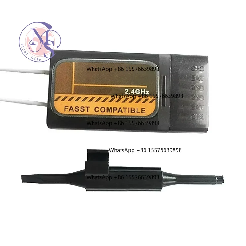 4CH 2.4G Wireless Receiver, Radio Control Signal RX Module, For RC Airplane Car Model Hobby Part