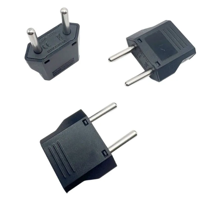 America European Mini CN UK EU To US AU Power Plug Adapter Russia Australia Travel Plug Converter Korea 4.0mm 4.8mm Plug 6A 125A