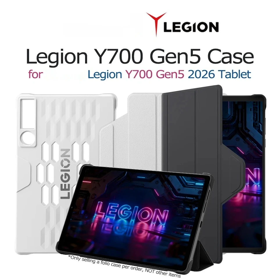 New For Legion Y700 Gen5 2026 Protective Magnetic Case Folio