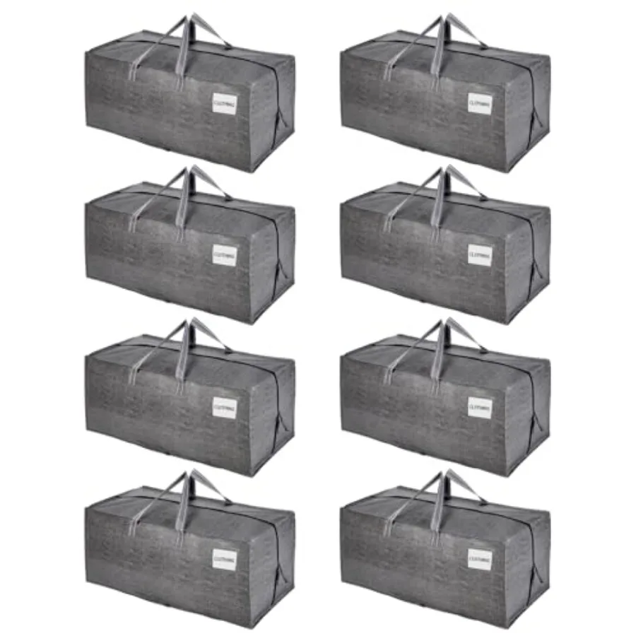 

Heavy Duty Moving Bags with Back Straps Zippers and Handles Packing Bags for College Dorm Essentials Moving Supplies Alternativ