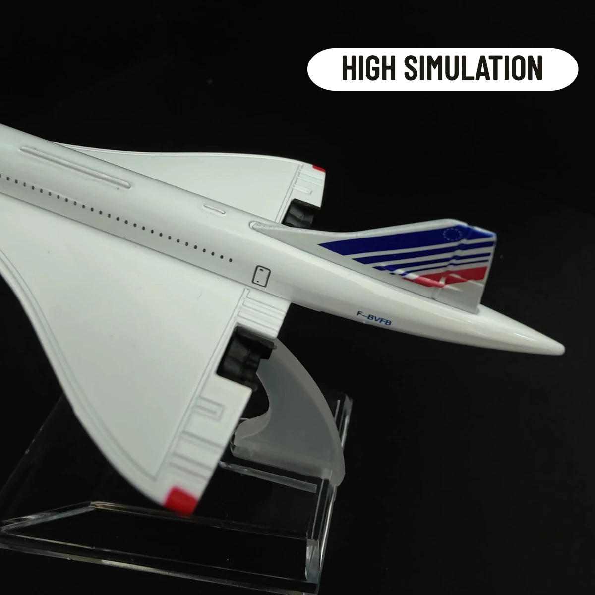 Scale 1:400 Metal Aircraft Replica 15cm Air France Concorde Model Aviation Diecast Miniature Kids Room Decor Gift Toys for Boy