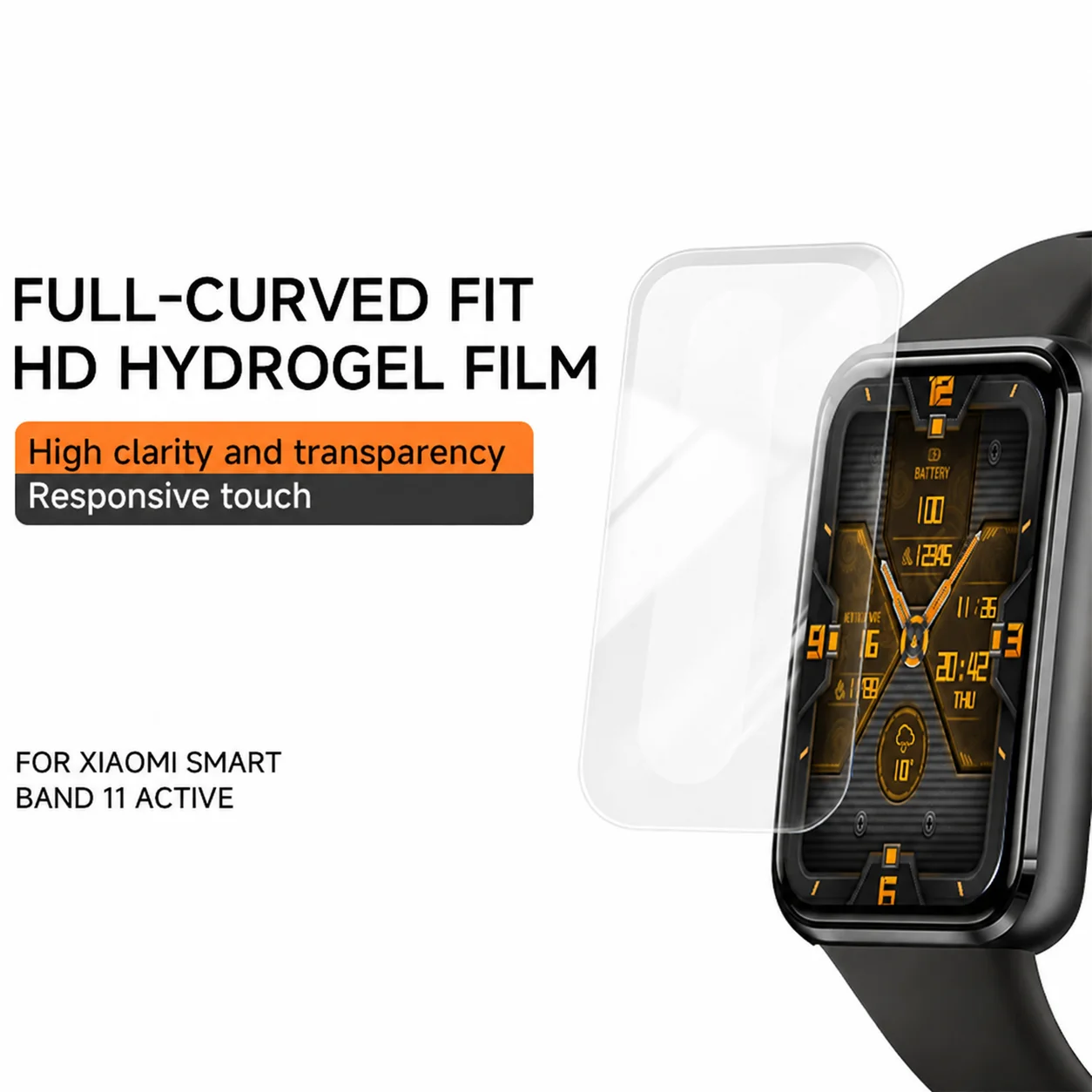 ฟิล์มไฮโดรเจลสำหรับ Xiaomi Ban - Smartwatch Screen Film บทวิจารณ์และราคา