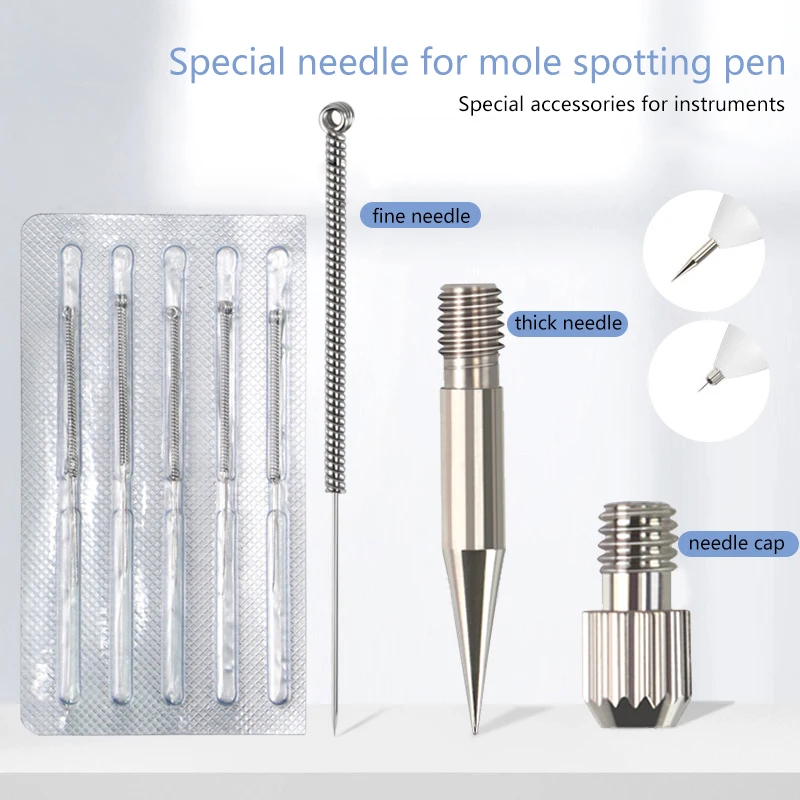 Laser Plasma Pen Naalden Set Voor Dark Spot Sproet Mole Wrat Tattoo Skin Tag Remover Gezicht Huidverzorging Tool Vervanging Accessoires