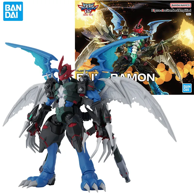 Bandai Genuine Figure-rise Digimon Adventure Action Anime Figure Paildramon Assemble Toy Kids Christmas Gift Collectible Model