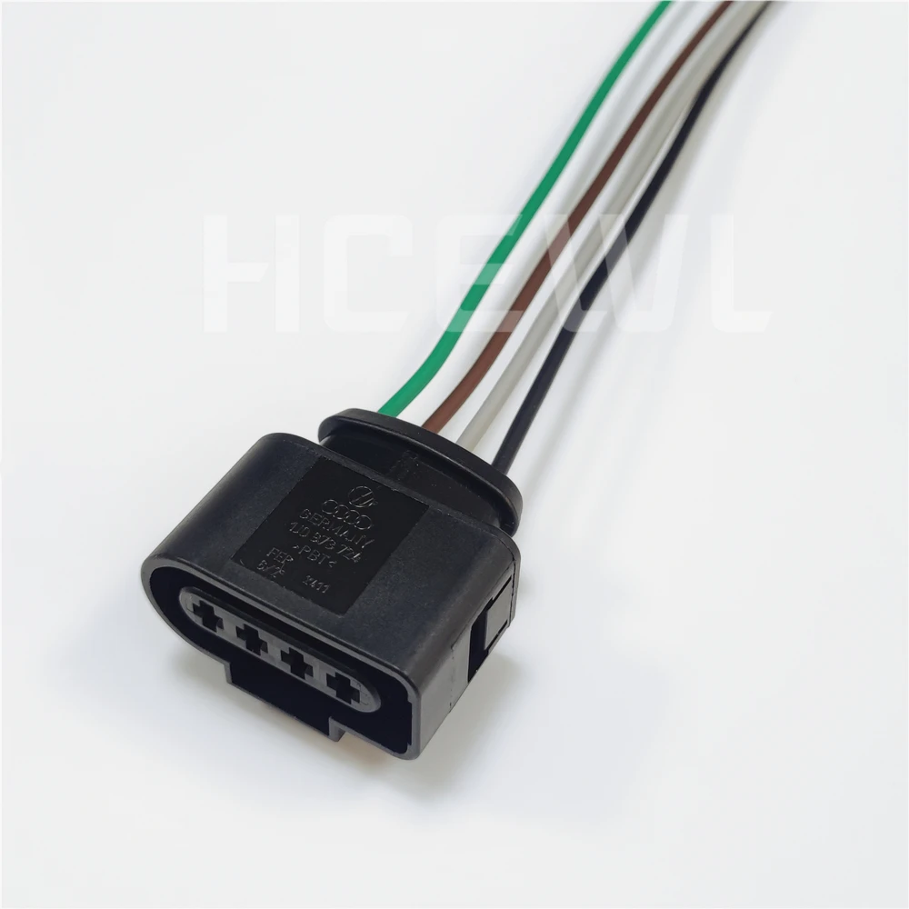 High quality original car accessories 1J0 973 724 4P car connector wire harness plug