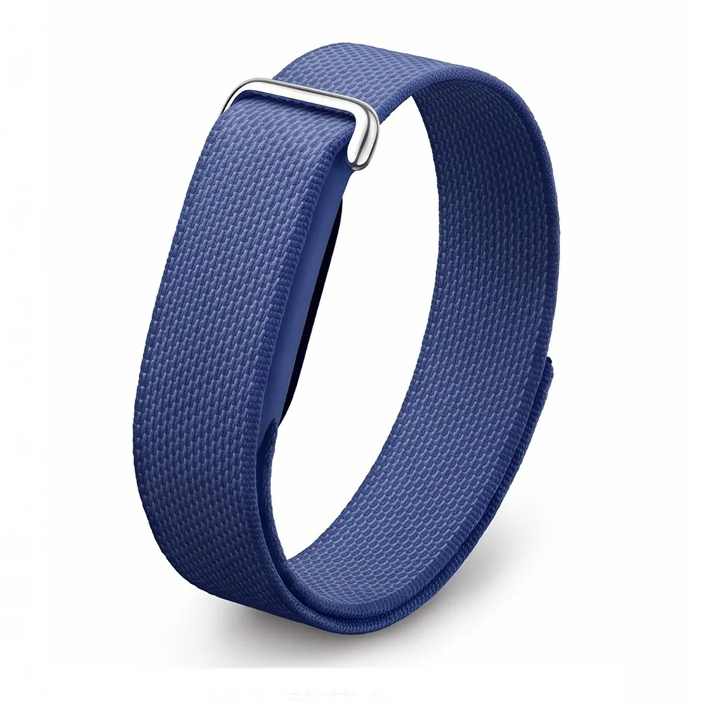 Offizielles Sport-Armband aus Nylon und Silikon für Google Fitbit Air. Bequemes Armband für Google Fitbit Air-Zubehör