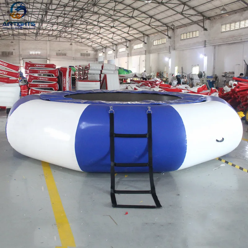 

Floating on water aqua trampoline good quality inflatable big water trampoline