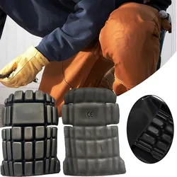 1pair Knee Pad Crashproof EVA Pain Relief Leg Protection Comfortable For Working Trouser Insert Type Workplace Gardening Factory