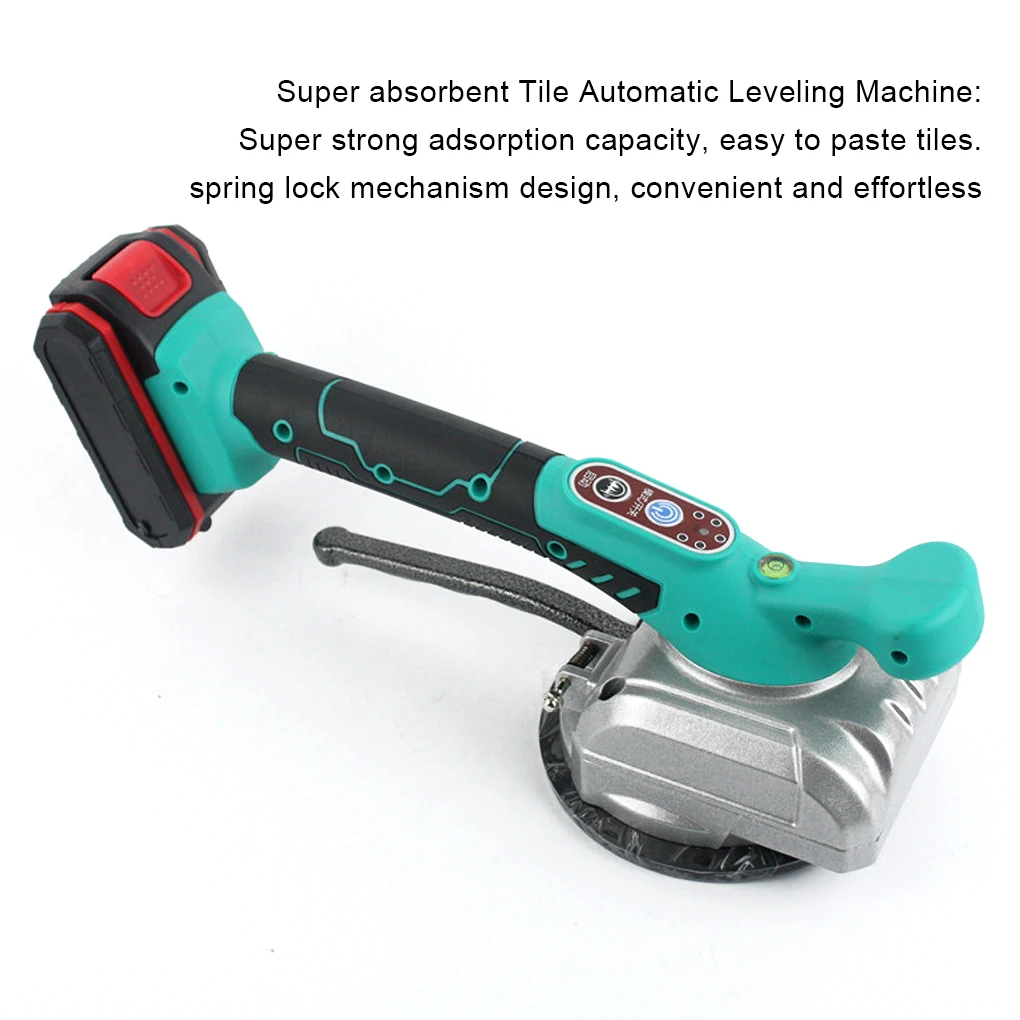 Professional Automatic Tiling Machine 5 Gears Adjustable Rechargeable Floor Laying Leveling Tool Tile Vibrator Power Tools