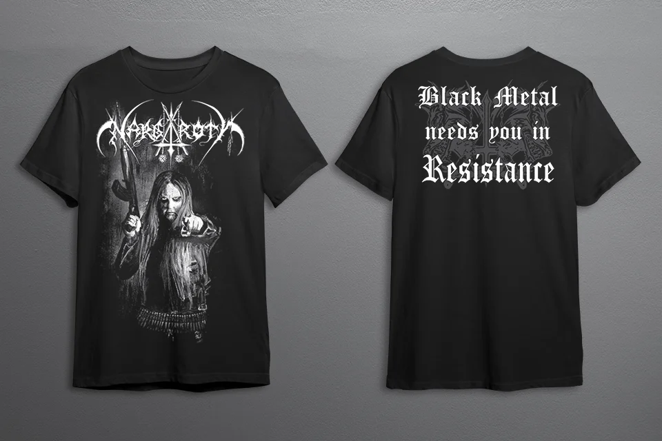 Nargaroth Black Metal Band Resistance T-Shirt S-2XL