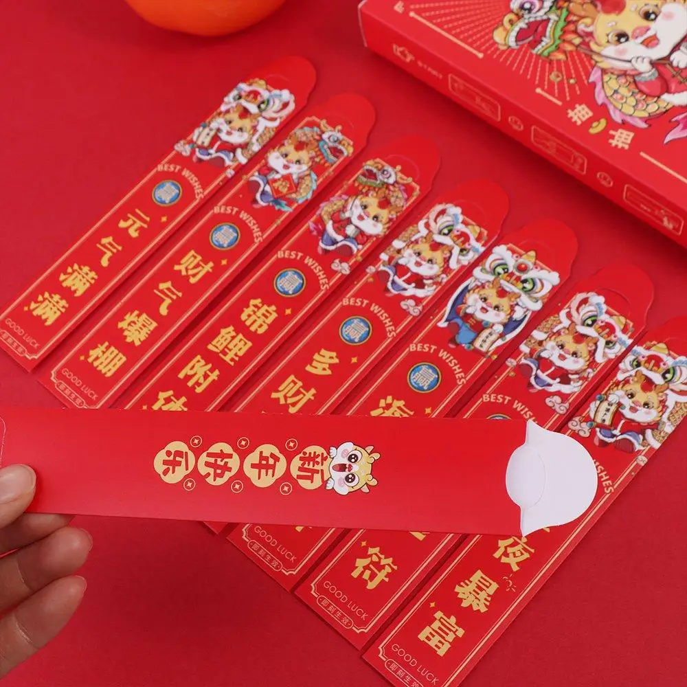 Dragon Patterns Surprise Blind Boxes Pockets Good Luck Best Wish Surprise Red Pockets Dragon Year Blessing New Year's Envelope