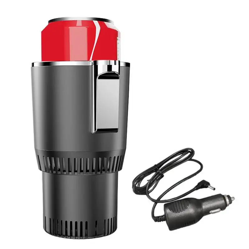 Car Coffee Warmer 2-in-1 Water Bottle Holder Cooler For Cars Water Bottle Holder Car Drink Holder Car Cup Expander For Coffee