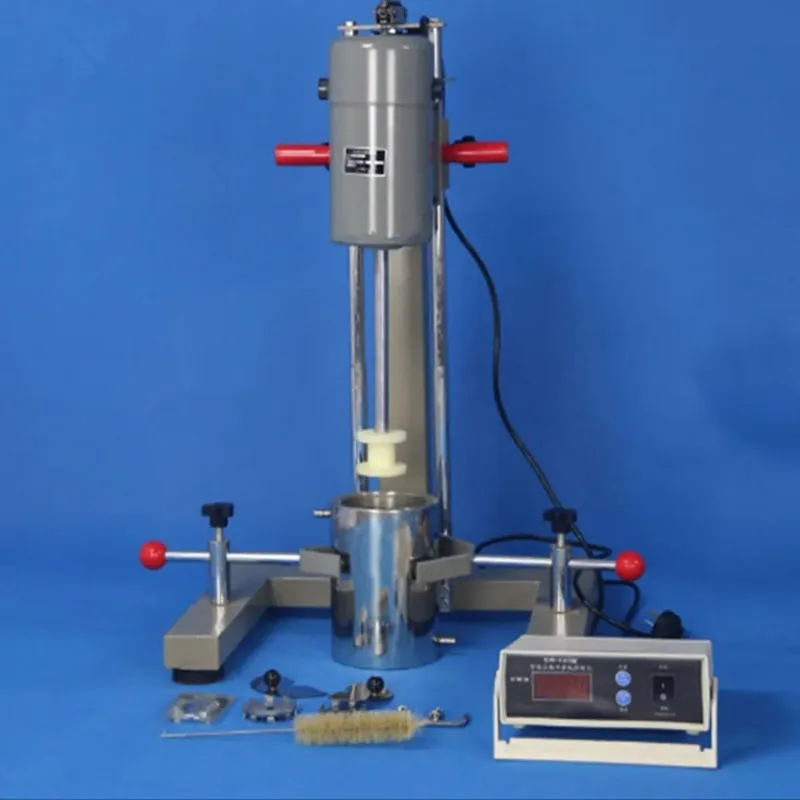 750W 8KG Lab Stirring Machine Multi-purpose Disperser Digital Display Timing Automatic Lifting High-Speed Frequency Conversion