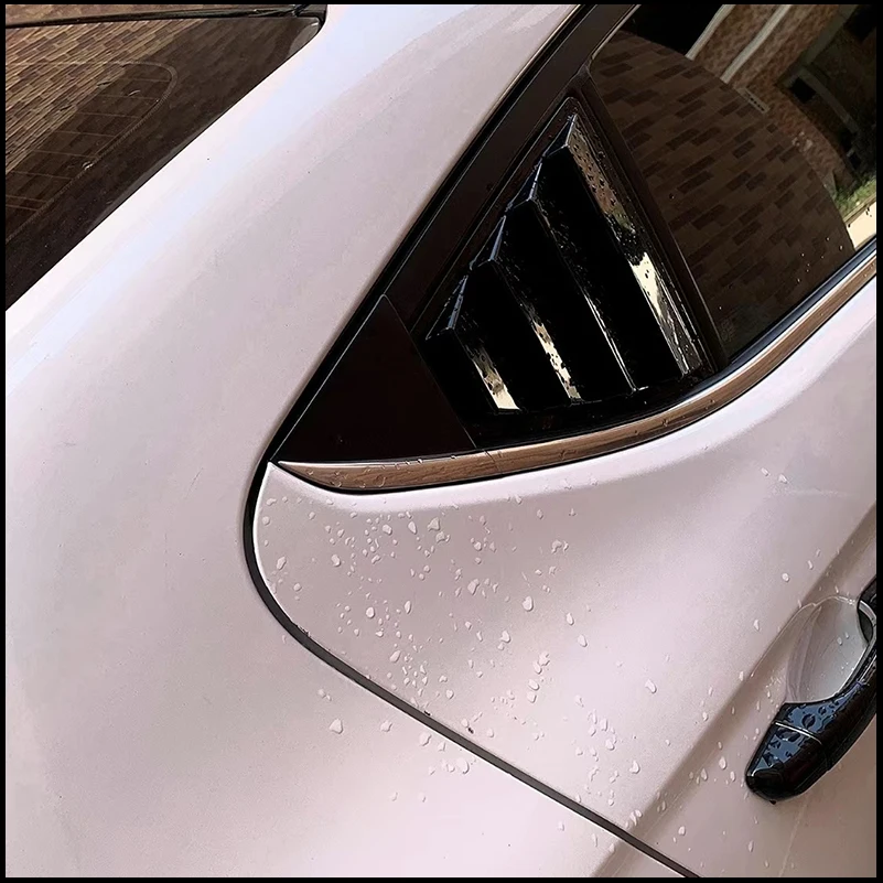 Car Styling For Hyundai Elantra 2016-2020 Door Window Blind Shades Louver Shutter Cover Trim Decoration Auto Parts Accessories
