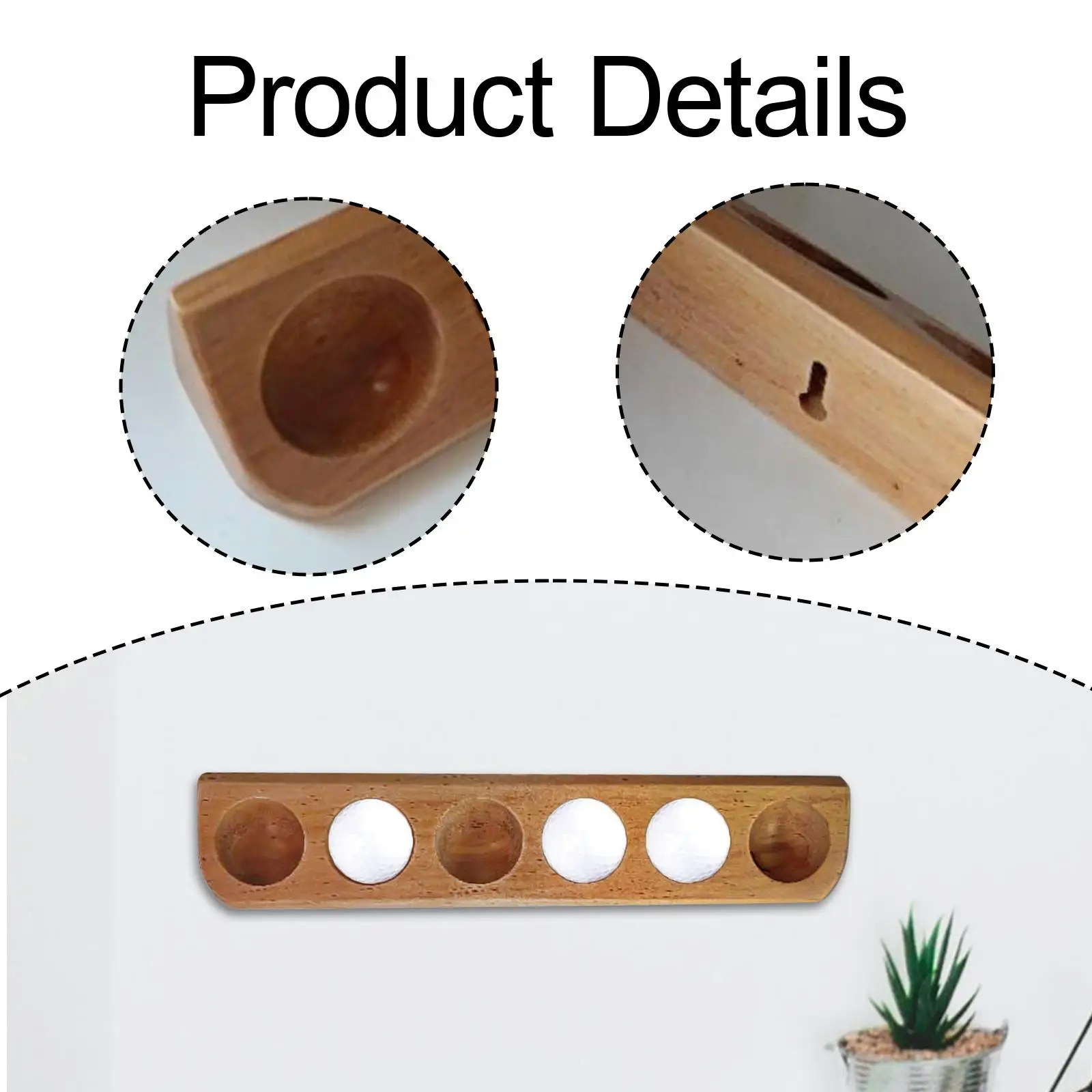 사무실 조리대 홈용 골프 공 디스플레이 케이스 벽걸이 및 데스크탑