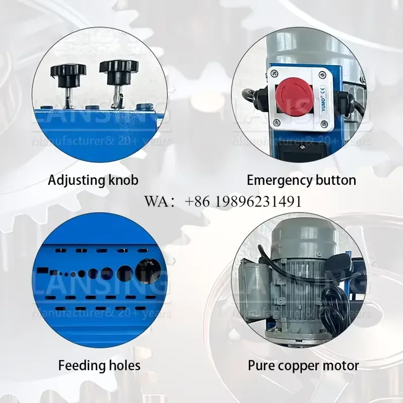Wmwmnu for M30-2 Double 5-Blade Wire Stripper Electrician Essential 1-30mm Compact Factory Direct CE Certificated High