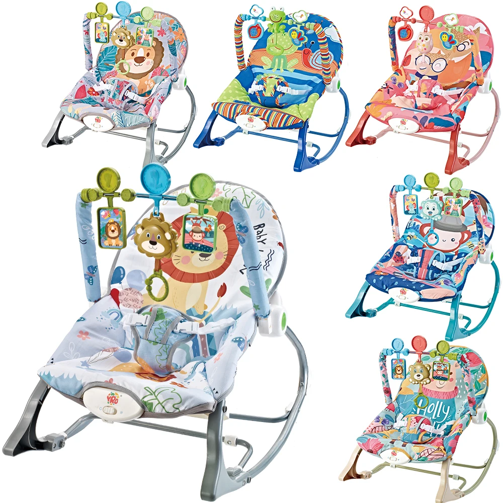 Newborn Baby Music Cradle Bed Soothing Recliner Baby Rocking Chair Multifunctional Electric Shaking Chair Children's Toys