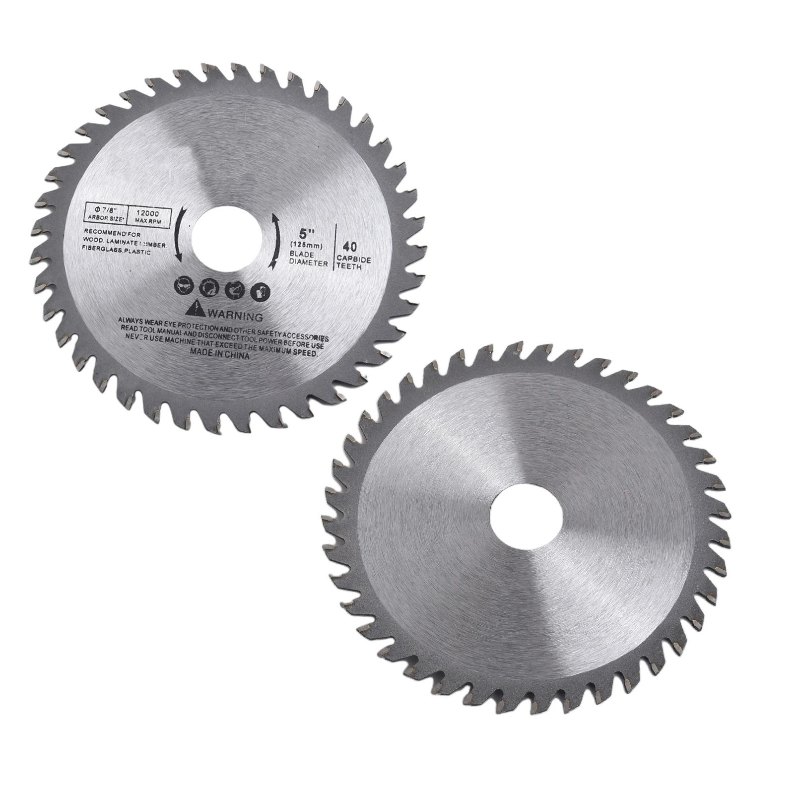 

5'' 125mm 40 Teeth Circular Saw Blade Cutting Disc For Wood Cutting Carbide Tipped Wood Cutter Cutting Saw BladeWoodworking Tool