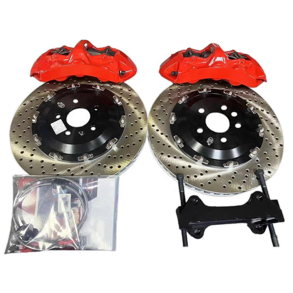 18Inch Wheel Brake Kits Discs Pads Big Brake Kit BBK Brake System Pads Disc Calipers ForInnova Old Kdcustom